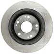 2015 Honda Civic - Rear, Driver or Passenger Side Brake Disc, Natural Finish, Plain Surface, 5 Lugs, Rotor Diameter 282mm, 1.5L 4Cyl, Advantage Series