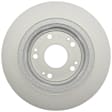 18A2546AC Rear, Driver or Passenger Side Brake Disc, Natural Finish, Plain Surface, Advantage Series