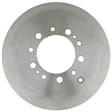 18A2572A Rear, Driver or Passenger Side Brake Disc, Natural Finish, Plain Surface, OE Replacement Series