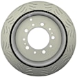 18A2572SD Rear, Driver or Passenger Side Brake Disc, Slotted, 5 Lugs, Performance Series