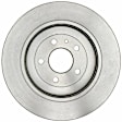 18A2629 Rear, Driver or Passenger Side Brake Disc, Natural Finish, Plain Surface, 330.2 mm, DuraStop Series