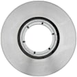 18A2645 Rear, Driver or Passenger Side Brake Disc, Plain Surface, 8 Lugs, Gold Series