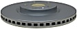 18A2652PV Brake Disc, Natural Finish, Plain Surface, Vented, 5 Lugs, Professional Series
