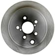 18A2683A Rear, Driver or Passenger Side Brake Disc, Plain Surface, Solid, 5 Lugs, 277.11 mm,, Advantage Series