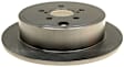 18A2683A Rear, Driver or Passenger Side Brake Disc, Plain Surface, Solid, 5 Lugs, 277.11 mm,, Advantage Series