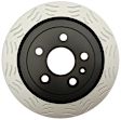 18A2694SD Rear, Driver or Passenger Side Brake Disc, Slotted, 5 Lugs, 314.96 mm, Gold Series