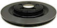 2007 Jaguar XJR - Rear, Driver or Passenger Side Brake Disc, Plain Surface, RWD, DuraStop Series