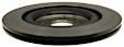 2007 Jaguar XJR - Rear, Driver or Passenger Side Brake Disc, Plain Surface, RWD, DuraStop Series