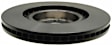 18A2710 Front, Passenger Side Brake Disc, Natural Finish, Plain Surface, DuraStop Series