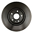 18A2719SD Front, Driver or Passenger Side Brake Disc, Natural Finish, Slotted, 5 Lugs, 321.06 mm, Performance Gold Series