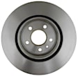 2017 Ford Flex - Front, Driver or Passenger Side Brake Disc, Natural Finish, Plain Surface, 325.12 mm, With Standard Duty Brakes, 3.5L 6Cyl, DuraStop Series