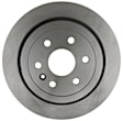 18A2725A Rear Brake Disc, Plain Surface, Vented, 6 Lugs,, Advantage Series