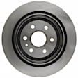 18A2725A Rear Brake Disc, Plain Surface, Vented, 6 Lugs,, Advantage Series