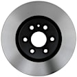 2015 Cadillac SRX - Front, Driver or Passenger Side Brake Disc, Natural Finish, Plain Surface, Vented, 342.9 mm, 3.6L 6Cyl, DuraStop Series