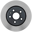 2015 Chevrolet Impala - Rear, Driver or Passenger Side Brake Disc, Natural Finish, Plain Surface, Vented, FWD, DuraStop Series