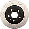 18A2733SD Rear, Driver or Passenger Side Brake Disc, Slotted, 5 Lugs,, Gold Series