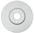 18A2770 Front, Driver or Passenger Side Brake Disc, Natural Finish, Plain Surface, 320.04 mm, DuraStop Series