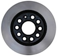 2016 Volkswagen CC - Rear, Driver or Passenger Side Brake Disc, Natural Finish, Plain Surface, 5 Lugs, 281.94 mm, 2.0L 4Cyl, Professional Series