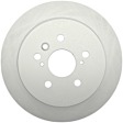18A2784AC Rear, Driver or Passenger Side Brake Disc, Plain Surface, 5 Lugs, 281.69 mm, Silver Series