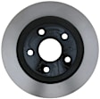 2015 Jeep Grand Cherokee - Rear, Driver or Passenger Side Brake Disc, Natural Finish, Plain Surface, Except Heavy Duty Brakes; Except SRT8 Package; With Solid Rear Discs, 3.0L 6Cyl, DuraStop Series