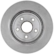 18A2792A Rear, Driver or Passenger Side Brake Disc, Plain Surface, Solid, 5 Lugs, Advantage Series