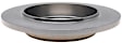 18A2792A Rear, Driver or Passenger Side Brake Disc, Plain Surface, Solid, 5 Lugs, Advantage Series