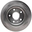 2015 Buick Regal - Rear, Driver or Passenger Side Brake Disc, Plain Surface, With Brake Code J60, 2.0L 4Cyl, Advantage Series