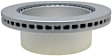 18A2805 Rear Brake Disc, Plain Surface, 8 Lugs, Professional Series