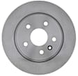 18A2821A Rear Brake Disc, Plain Surface,, Advantage Series