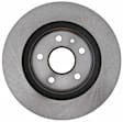 18A2821A Rear Brake Disc, Plain Surface,, Advantage Series