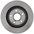 18A2821AC Rear, Driver or Passenger Side Brake Disc, Plain Surface, Advantage Series