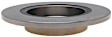 18A2821AC Rear, Driver or Passenger Side Brake Disc, Plain Surface, Advantage Series