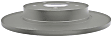 18A2842AC Rear, Driver or Passenger Side Brake Disc, Natural Finish, Plain Surface, Advantage Series