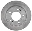 2014 Kia Forte Koup - Rear, Driver or Passenger Side Brake Disc, Natural Finish, Plain Surface, FWD, OE Replacement Series