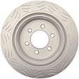 18A2917SD Rear, Driver or Passenger Side Brake Disc, Slotted, 6 Lugs,, Gold Series