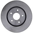2012 Dodge Journey - Front, Driver or Passenger Side Brake Disc, Natural Finish, Plain Surface, 329.95 mm, 330mm Rotor Diameter, With Dual Piston Front Caliper, 2.4L 4Cyl, DuraStop Series