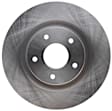 18A2925A Front, Driver or Passenger Side Brake Disc, Natural Finish, Plain Surface, 1.6L, 4Cyl, OE Replacement Series