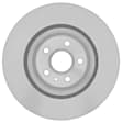 18A2937AC Front, Driver or Passenger Side Brake Disc, Natural Finish, Plain Surface, Advantage Series