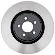 18A2939 Front, Driver or Passenger Side Brake Disc, Natural Finish, Plain Surface, DuraStop Series