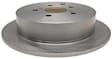 18A2943A Rear Brake Disc, Plain Surface,, OE Replacement Series