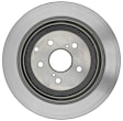 18A2943AC Rear Brake Disc, Plain Surface,, Advantage Series