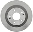 18A2944A Rear Brake Disc, Plain Surface,, OE Replacement Series
