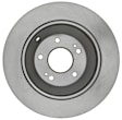 2013 Kia Sorento - Rear, Driver or Passenger Side Brake Disc, Plain Surface, 2.4L 4Cyl, Advantage Series