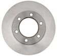 18A35A Front Brake Disc, Plain Surface, Vented, 6 Lugs, 302.26 mm,, Advantage Series