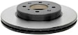 2012 Honda Insight - Front, Driver or Passenger Side Brake Disc, Natural Finish, Plain Surface, 1.3L 4Cyl, DuraStop Series