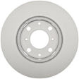 18A413AC Front, Driver or Passenger Side Brake Disc, Plain Surface, 4 Lugs, 238.76 mm, Silver Series