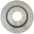 1994 Ford F-350 - Front, Driver or Passenger Side Brake Disc, Natural Finish, Plain Surface, RWD, With Front Disc, With Rear Drum, With Dual Rear Wheels, 7.3L 8Cyl, Advantage Series