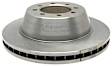 1994 Ford F-350 - Front, Driver or Passenger Side Brake Disc, Natural Finish, Plain Surface, RWD, With Front Disc, With Rear Drum, With Dual Rear Wheels, 7.3L 8Cyl, Advantage Series