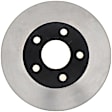 18A559 Front, Driver or Passenger Side Brake Disc, Plain Surface, 277.88 mm, DuraStop Series