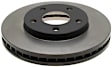 18A559 Front, Driver or Passenger Side Brake Disc, Plain Surface, 277.88 mm, DuraStop Series